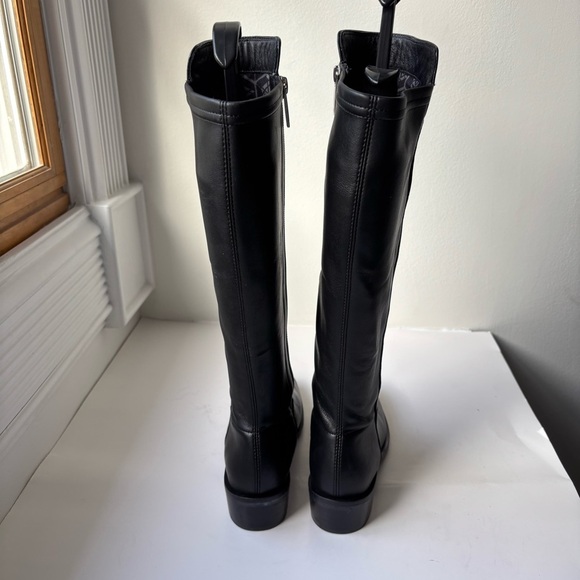 Aquatalia Cambria Weatherproof‎ Riding Boot Black Leather Sz 6.5 $595 - Picture 8 of 12